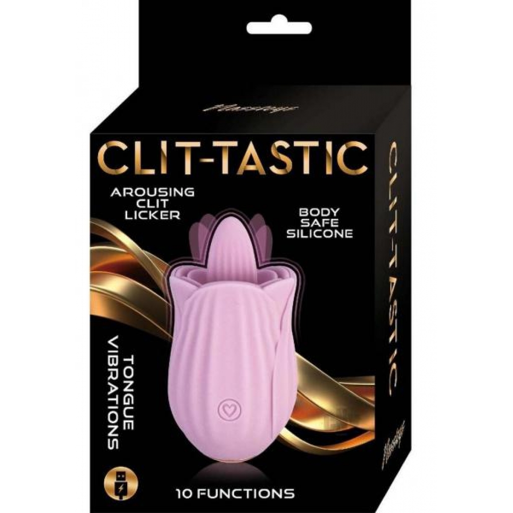 Clit-tastic Arousing Clit Licker Pink - Tongues