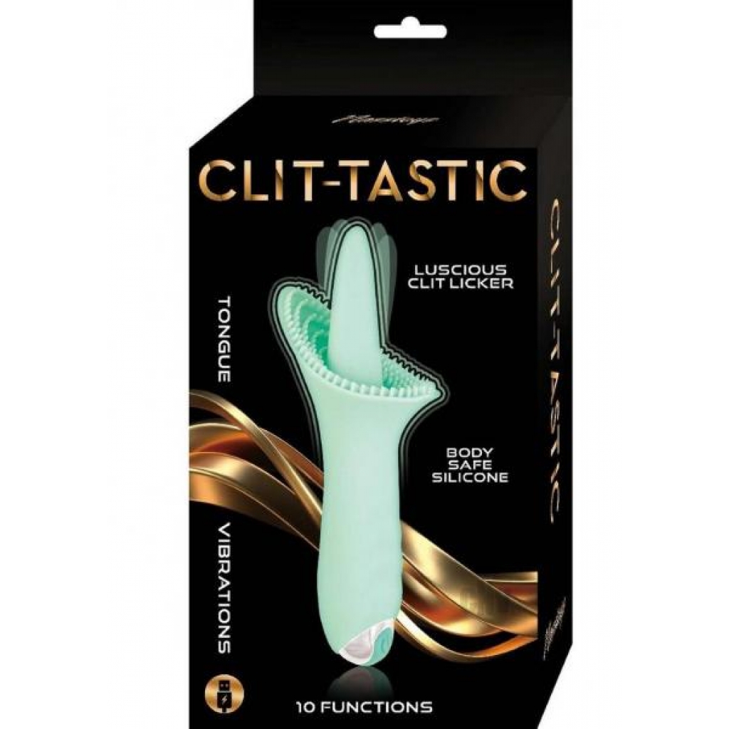 Clit Tastic Luscious Clit Licker Aqua - Tongues