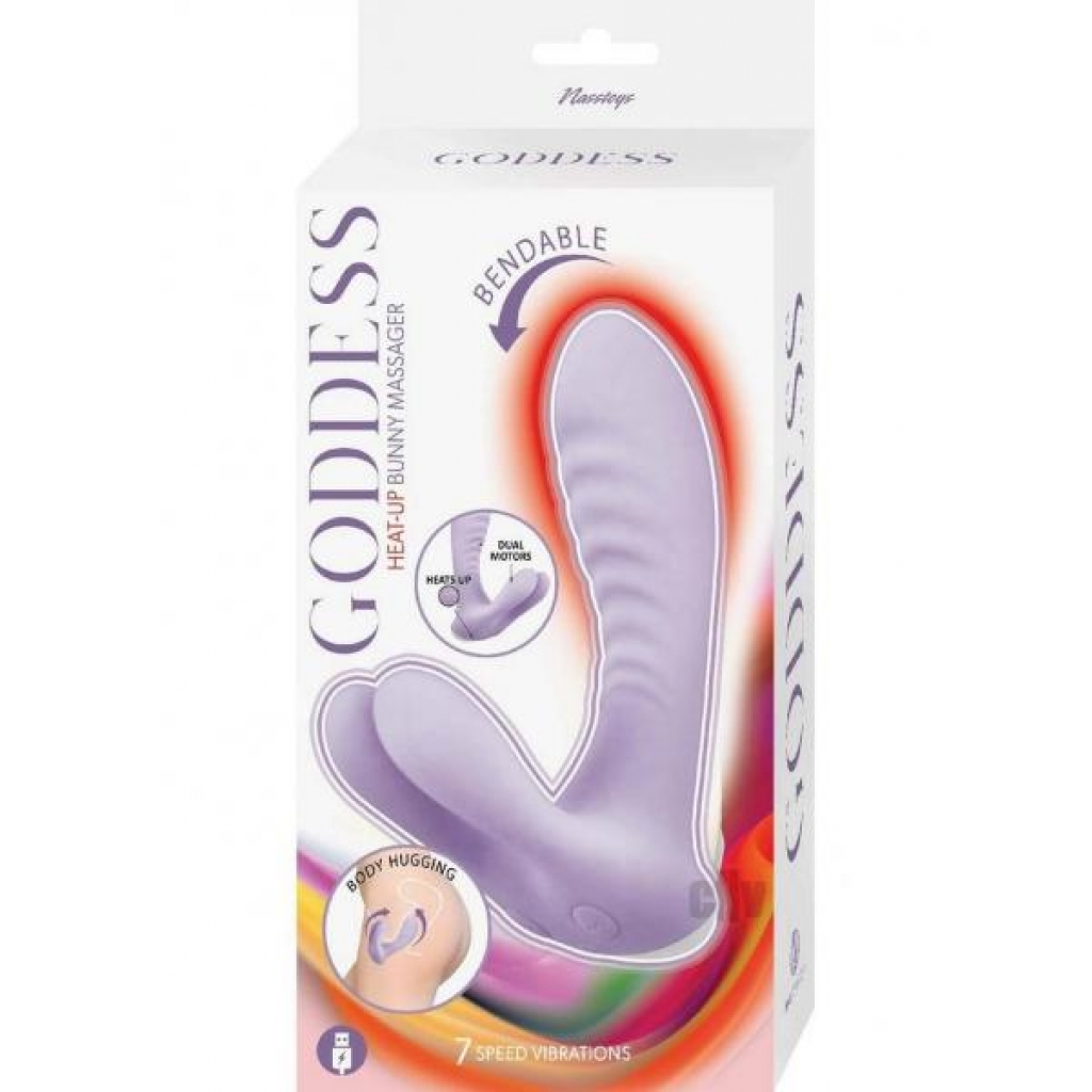 Nasstoys Goddess Heat-Up Bunny Massager - Lavender