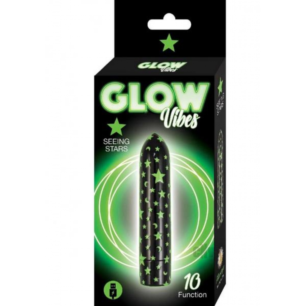 Glow Vibes Seeing Stars Blk/grn - Traditional