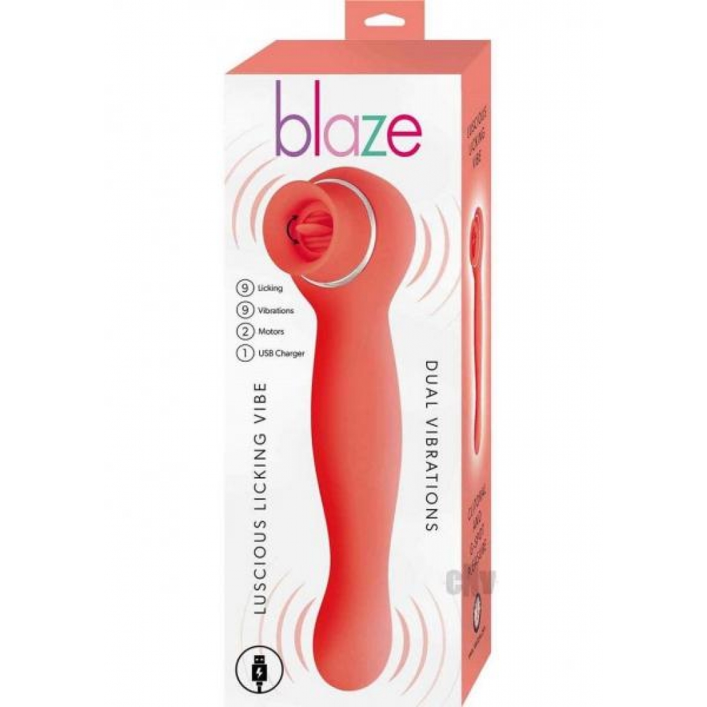 Blaze Luscious Licker Vibe Coral - Tongues