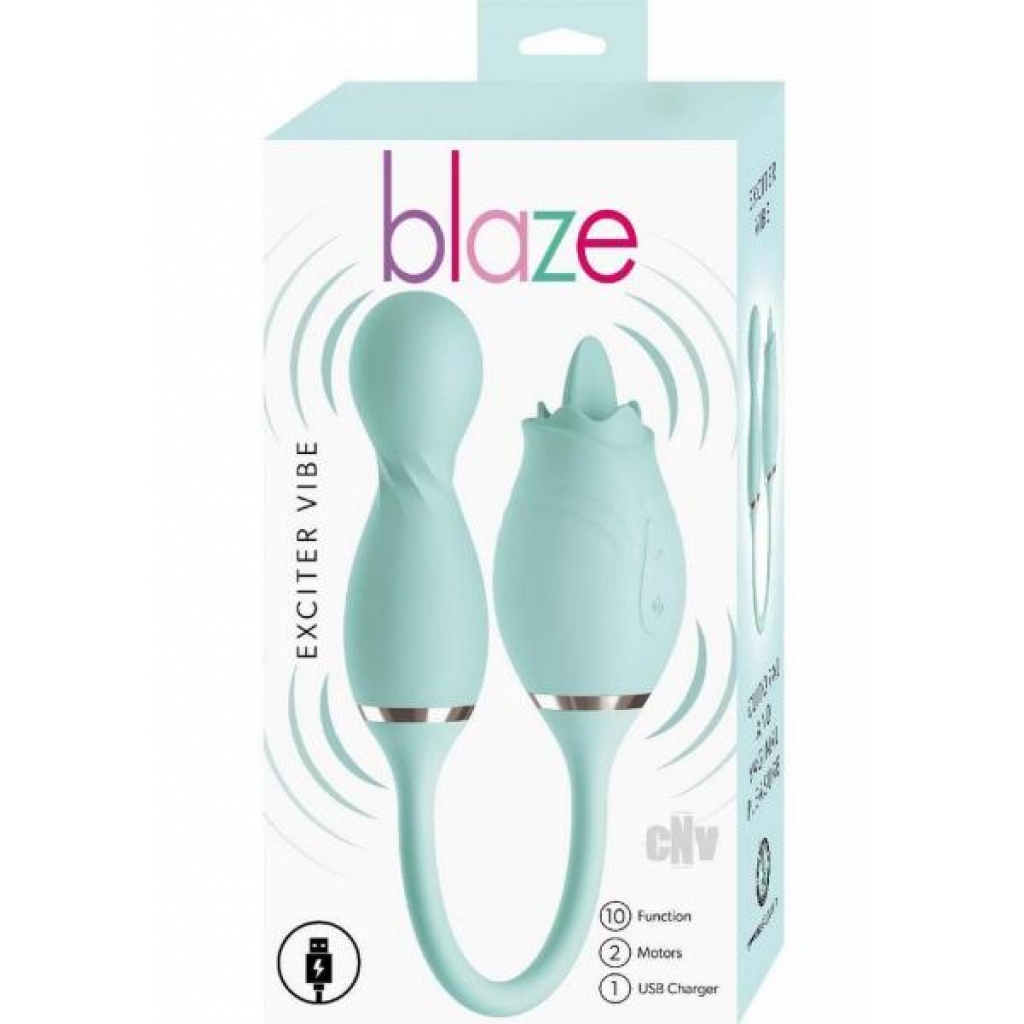 Blaze Exciter Vibe Aqua - G-Spot Vibrators Clit Stimulators