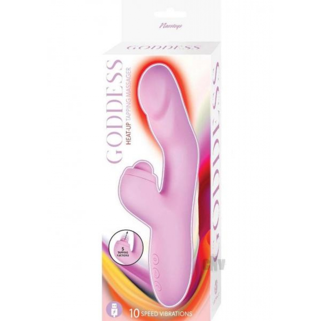 Goddess Heat Up Tapping Massager Lav - Luxury