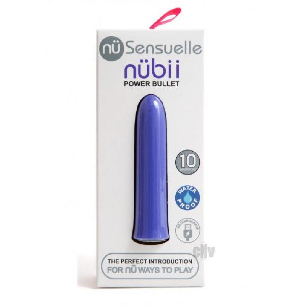 Sensuelle Nubii 15 Func Bullet Violet - Bullet Vibrators