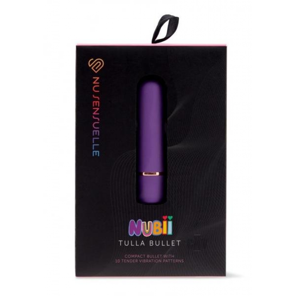 Sensuelle Tulla Nubii Bullet Purple - Bullet Vibrators