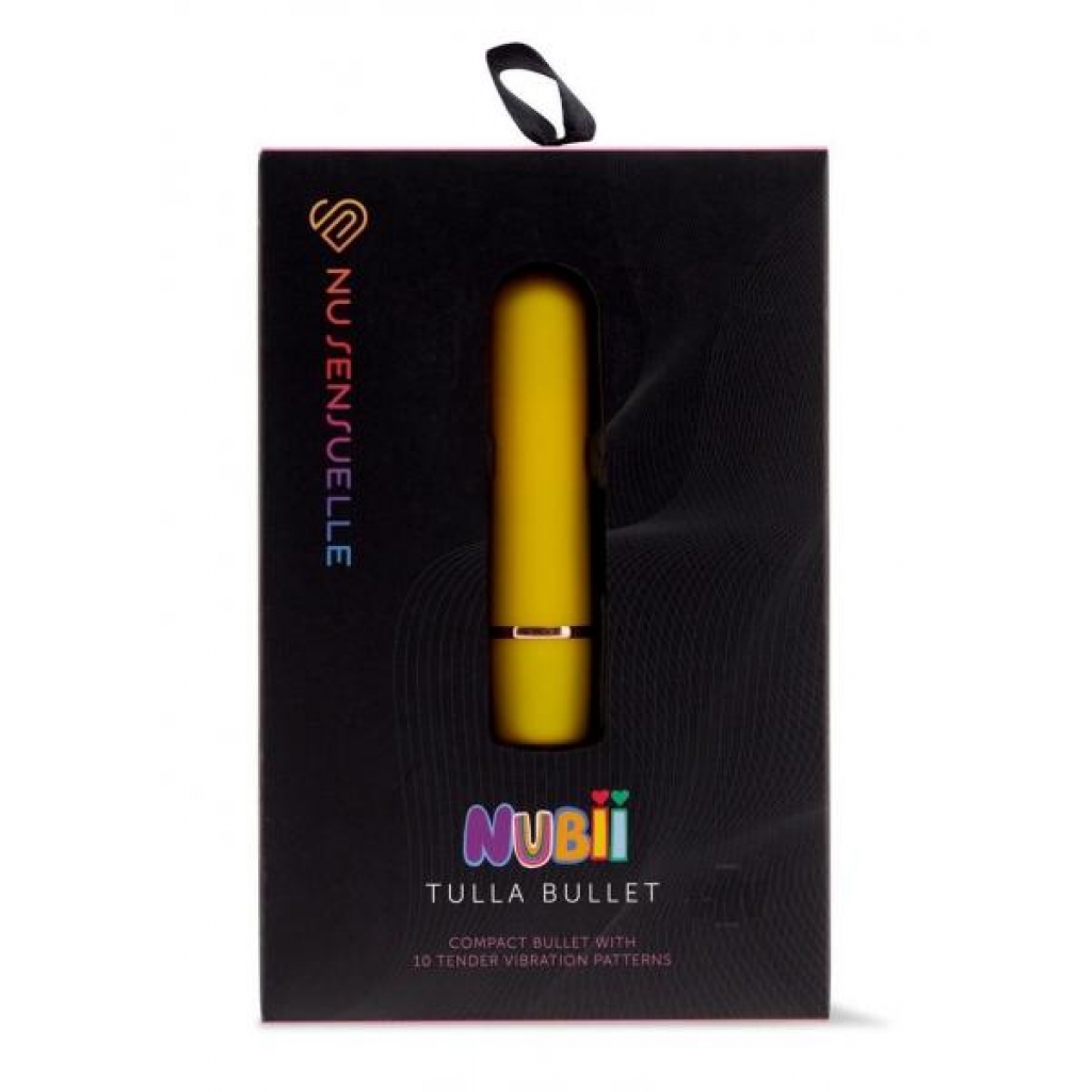 Sensuelle Tulla Dubii Bullet Yellow - Bullet Vibrators