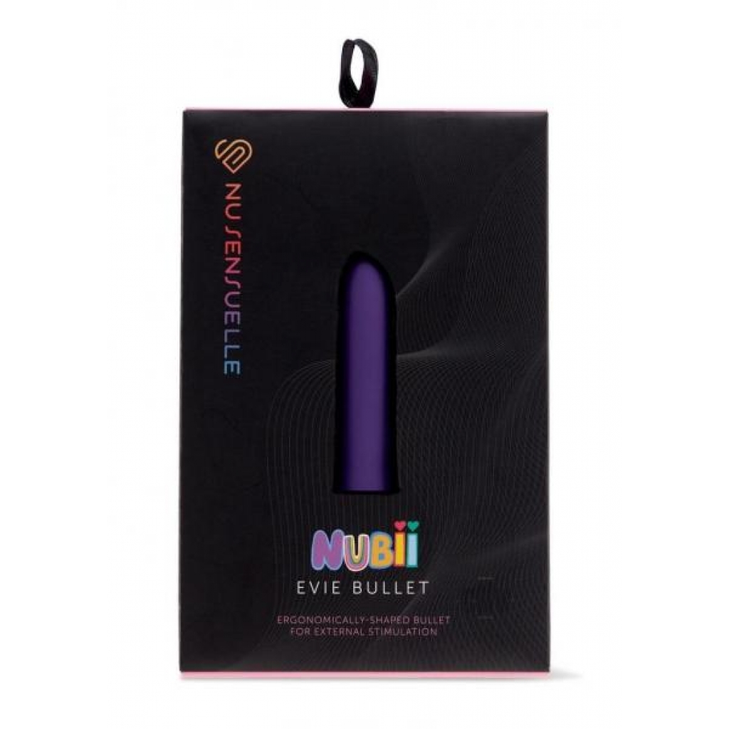 Sensuelle Evie Nubii Bullet Purple - Bullet Vibrators