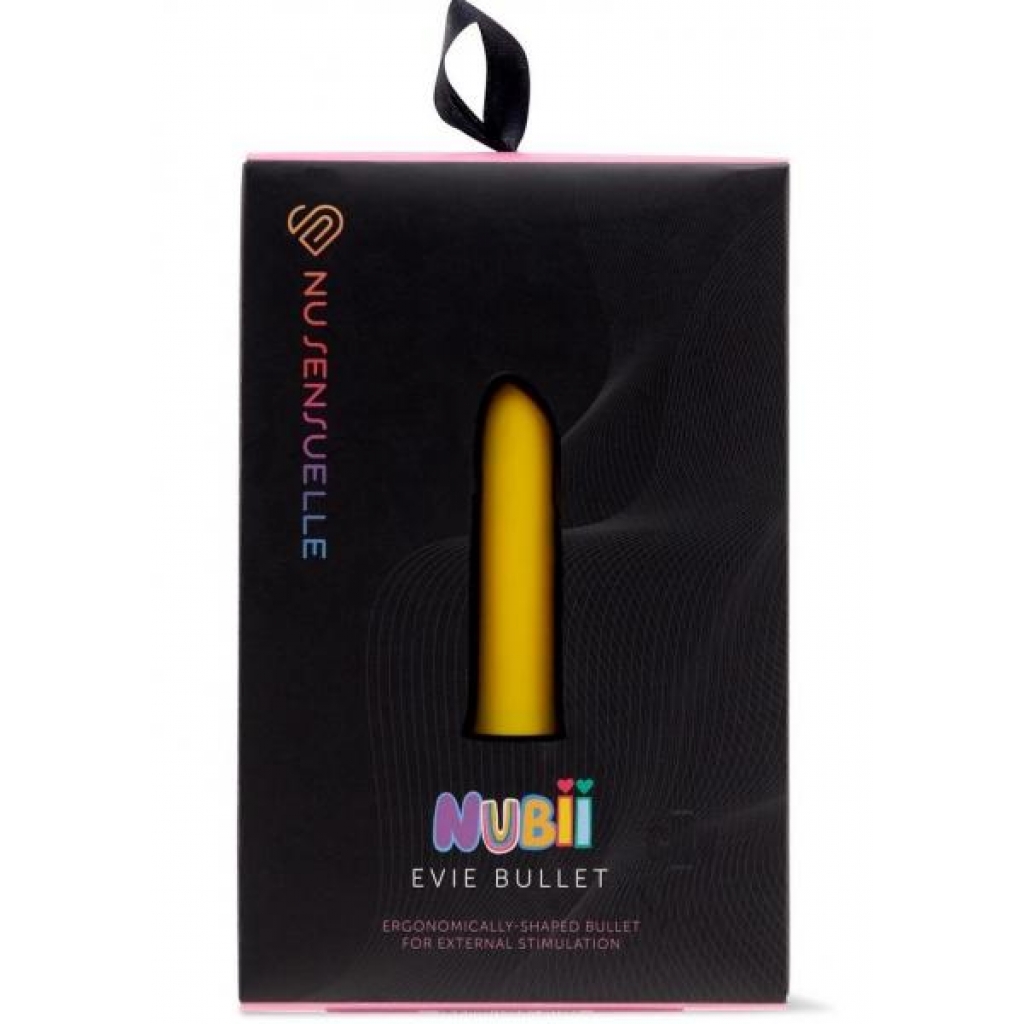 Sensuelle Evie Nubii Bullet Yellow - Bullet Vibrators