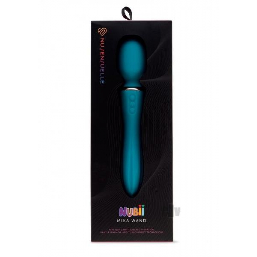 Sensuelle Mika Nubii Mini Wand Blue - Body Massagers