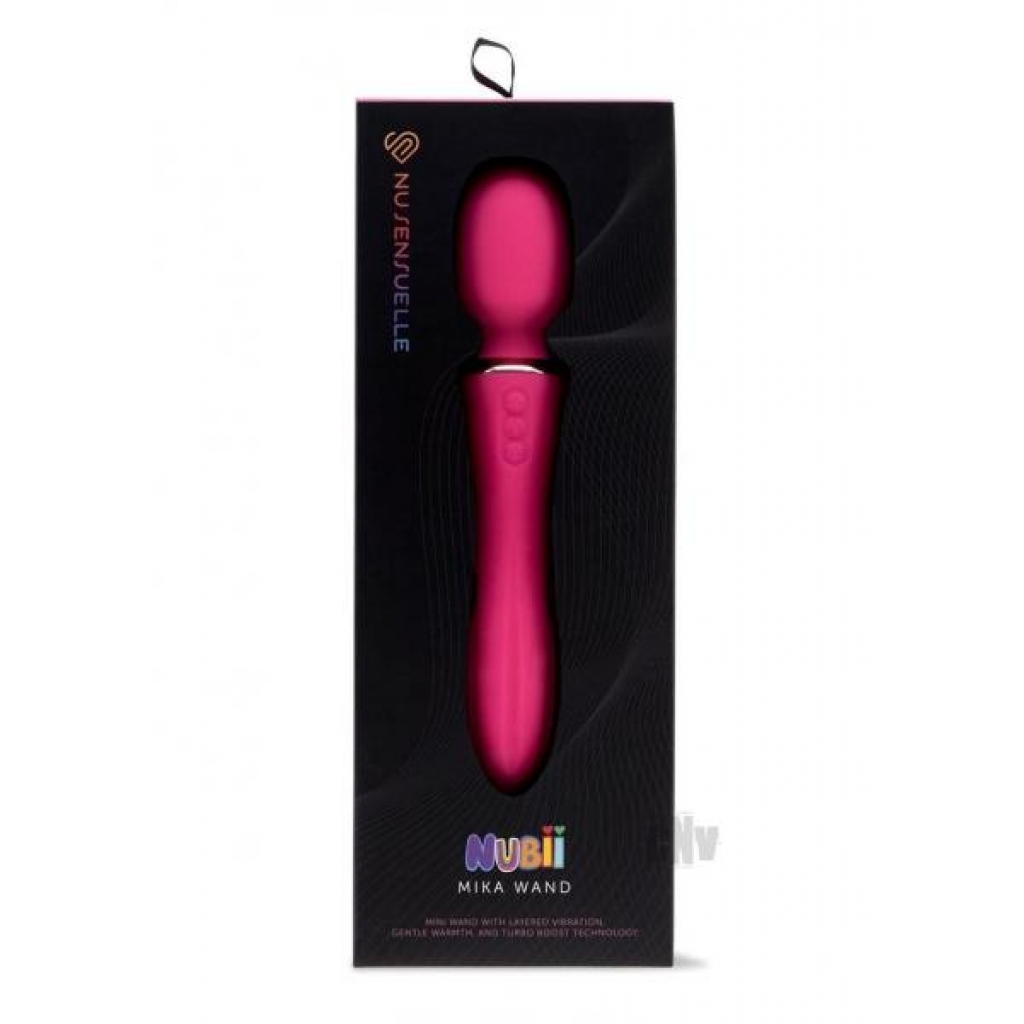 Sensuelle Mika Nubii Mini Wand Pink - Body Massagers