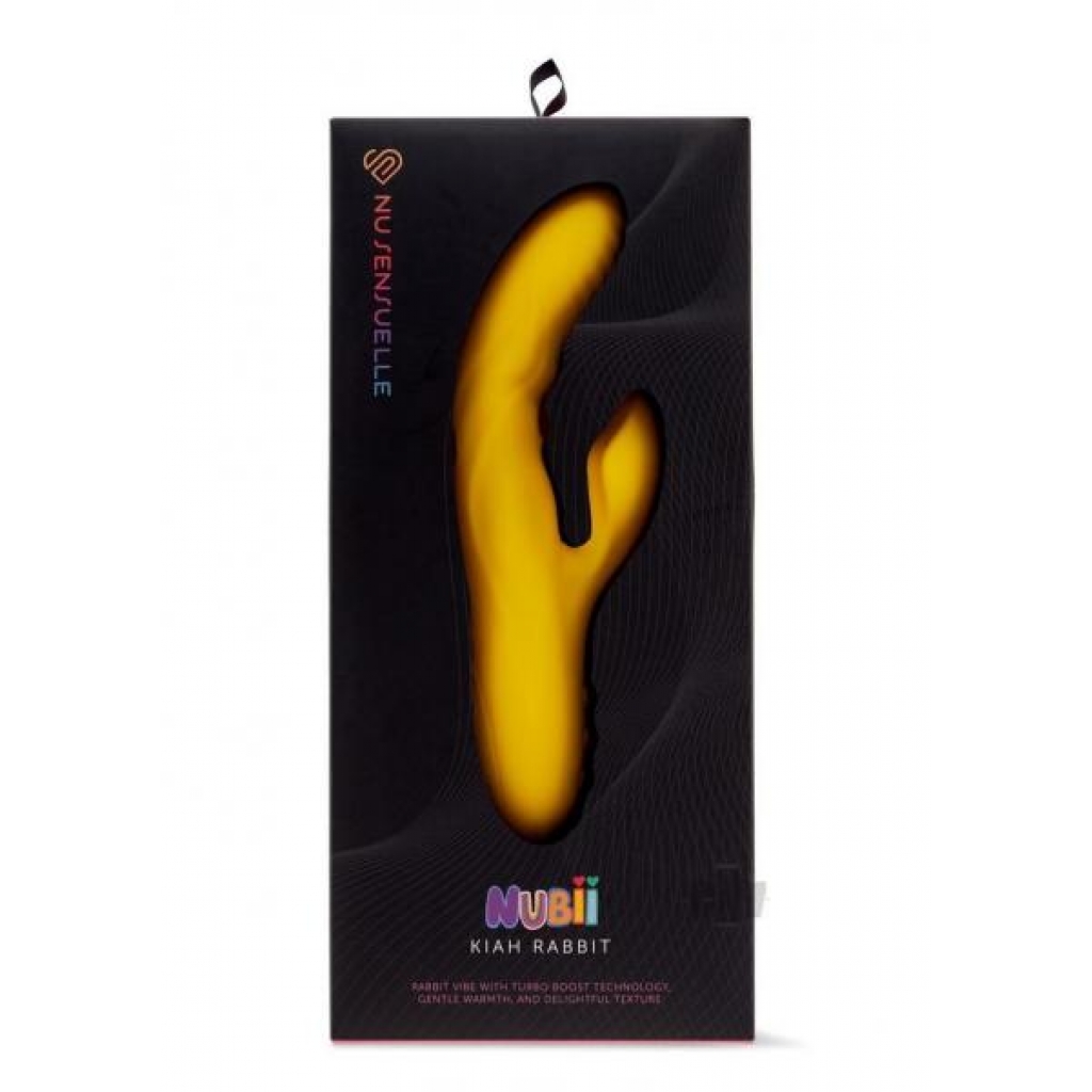 Sensuelle Kiah Nubii Rabbit Yellow - Rabbit Vibrators