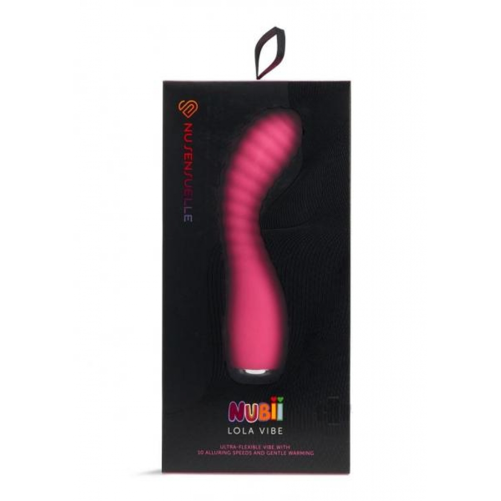 Sensuelle Lola Nubii Pink/silver - G-Spot Vibrators