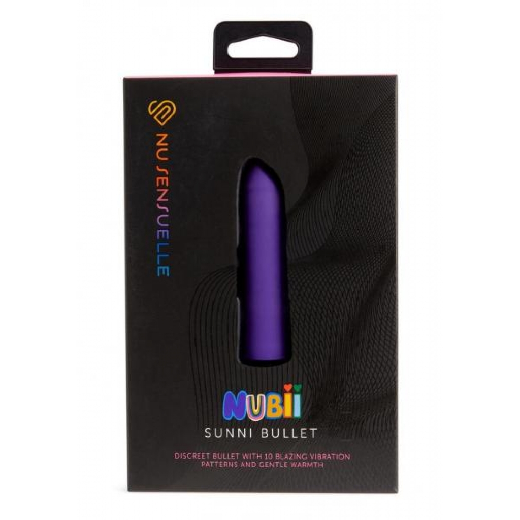 Sensuelle Sunni Nubii Purple - Bullet Vibrators