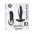 Sensuelle Remote Control Rechargeable Mini Plug Black - Anal Plugs