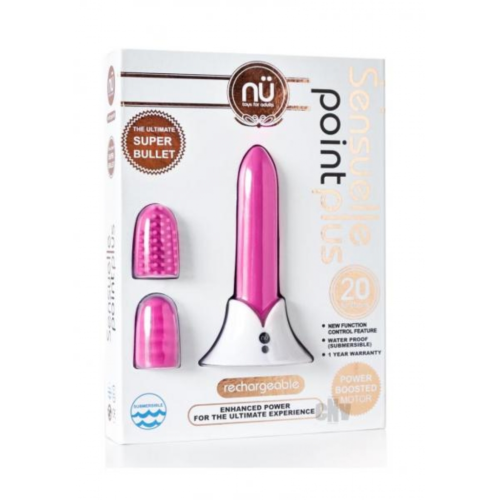 Sensuelle Point Plus 20x Bullet Pink - Bullet Vibrators