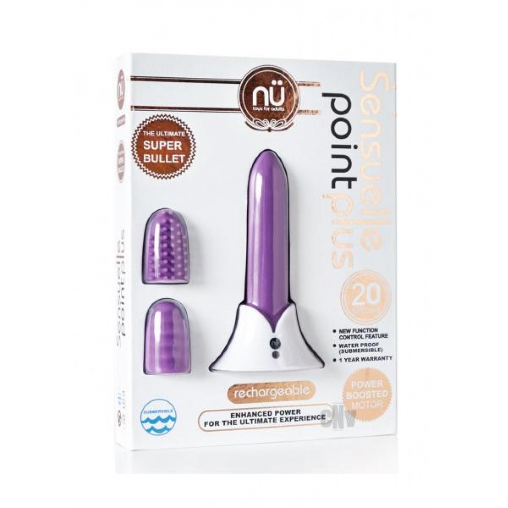 Sensuelle Point Plus 20x Bullet Purp - Bullet Vibrators