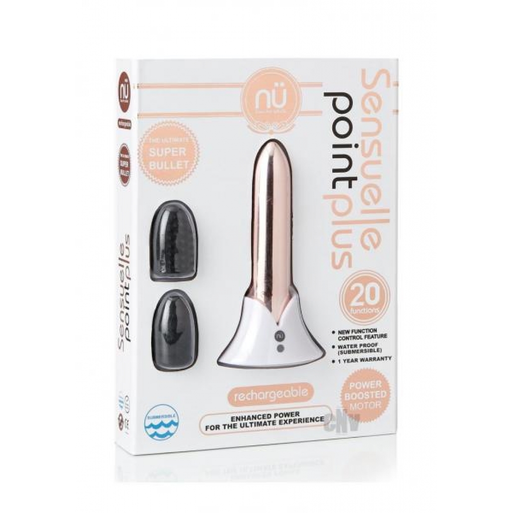 Sensuelle Point Plus 20x Bullet Rose - Bullet Vibrators