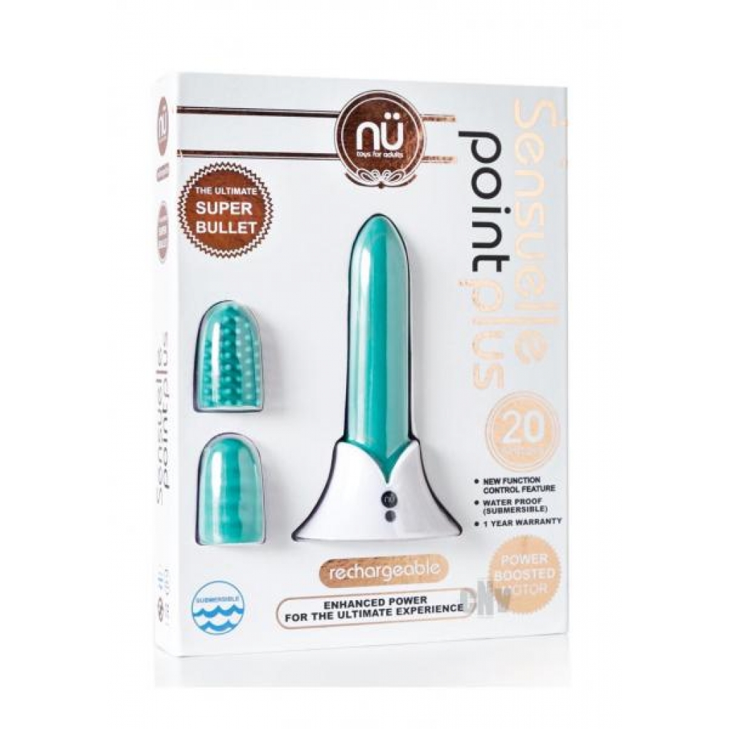 Sensuelle Point Plus 20x Bullet Tif Blue - Bullet Vibrators