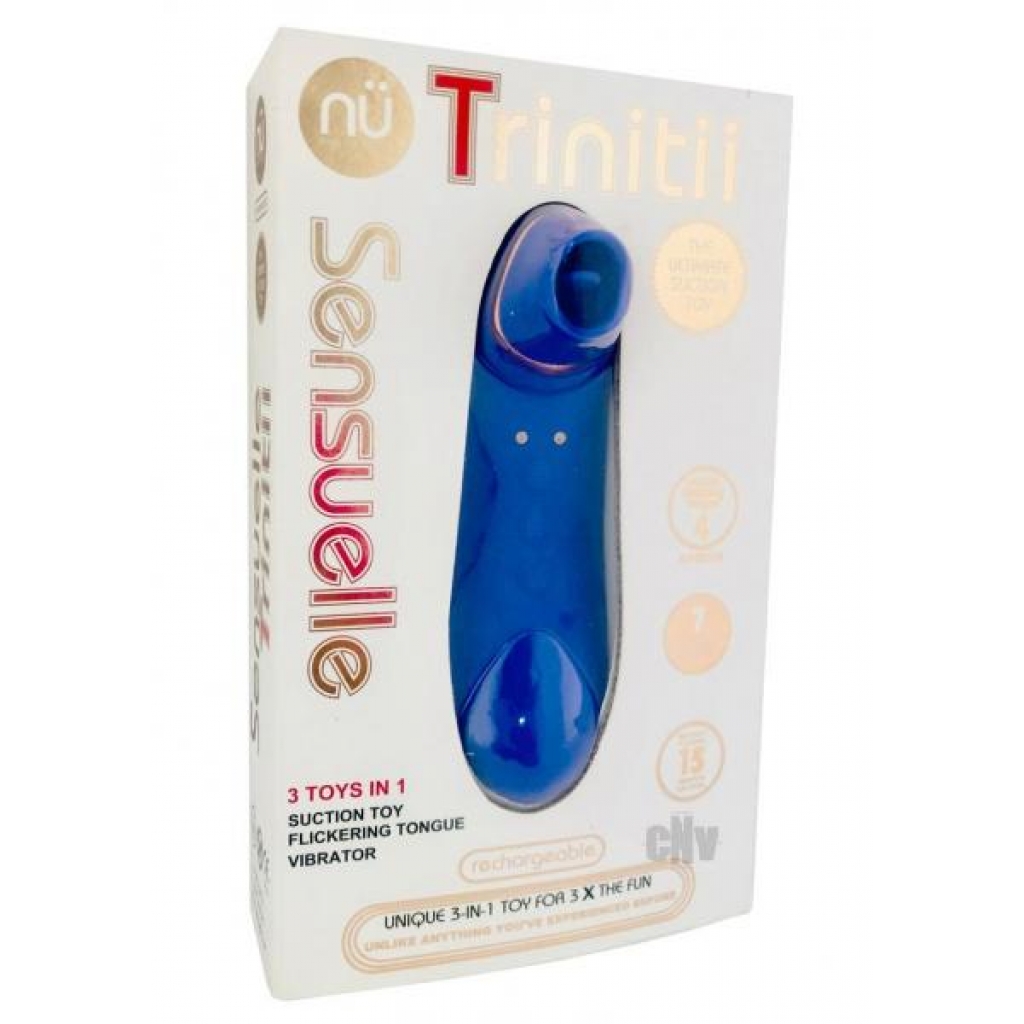 Sensuelle Trinitii Suction Tongue U-viol - Clit Suckers & Oral Suction