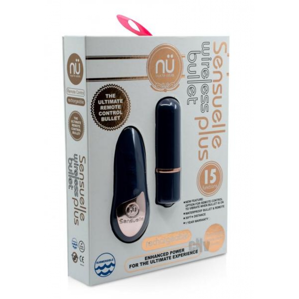 Sensuelle Remote Bullet Plus Nav Blu - Bullet Vibrators