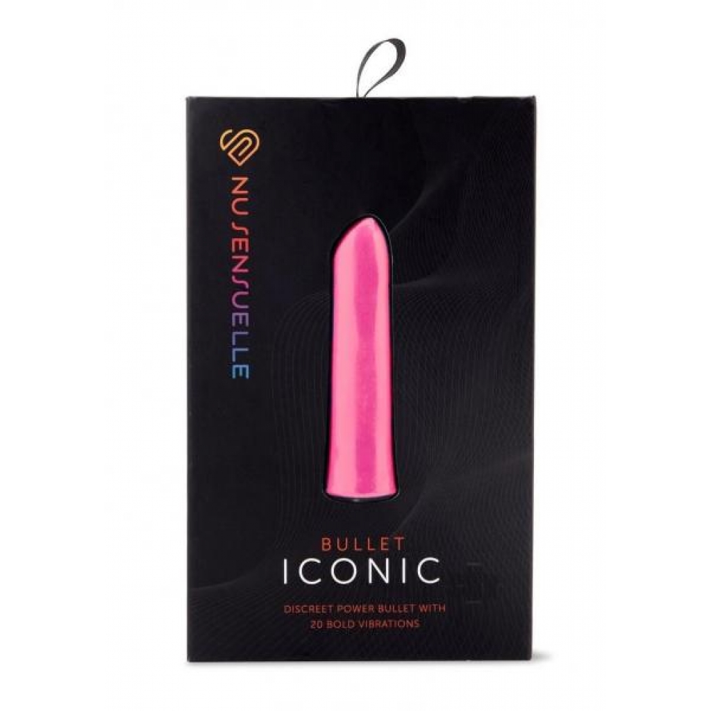 Sensuelle Iconic Bullet Deep Pink - Bullet Vibrators