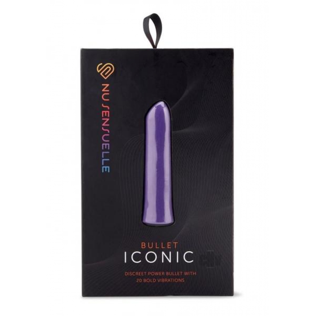 Sensuelle Iconic Bullet Deep Purple - Bullet Vibrators