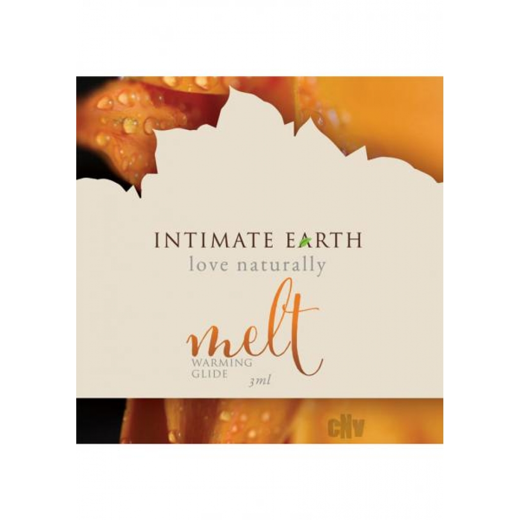 Intimate Earth Melt Warming Glide .1oz Foil - Lubricants