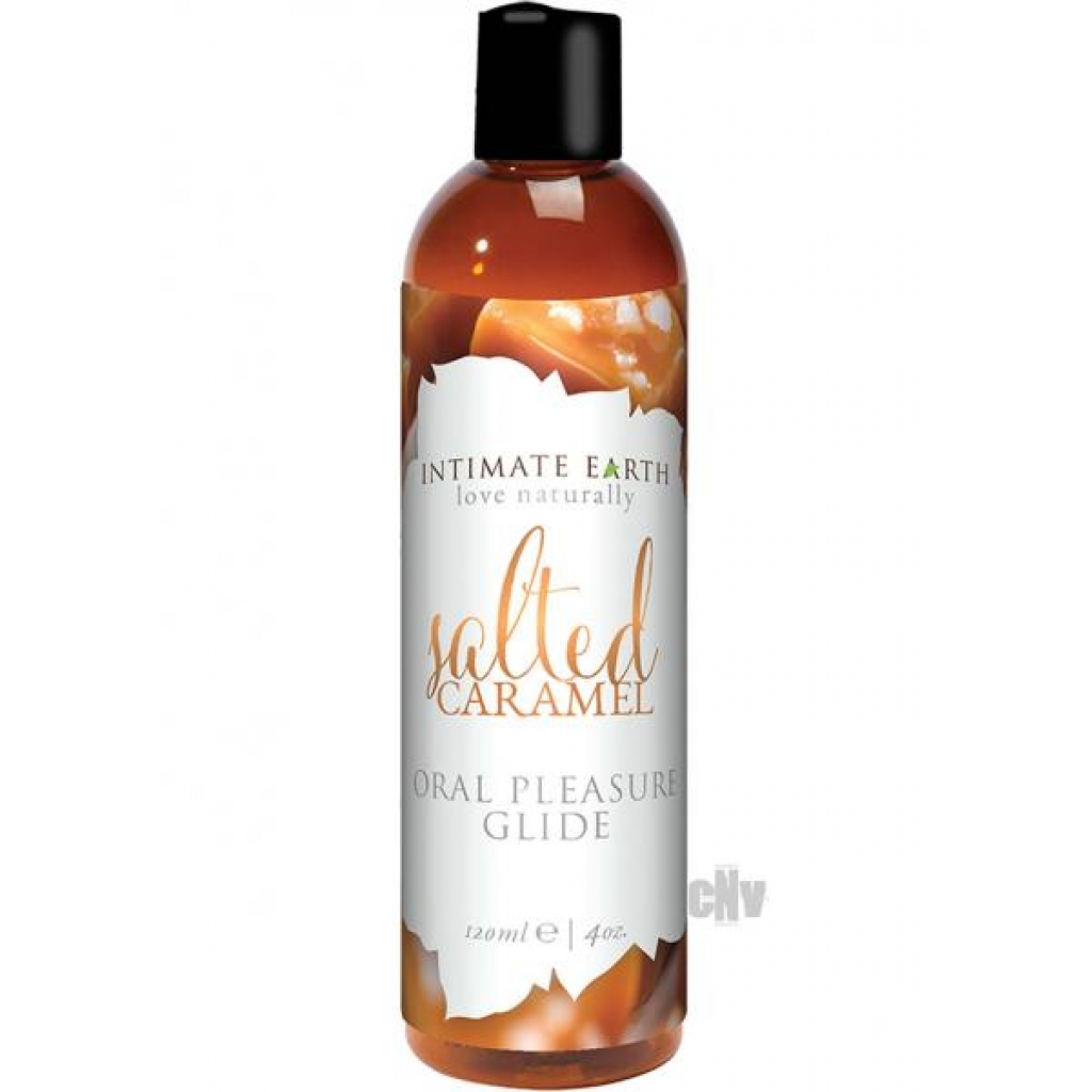 Salted Caramel Flavored Glide 4oz - Lickable Body