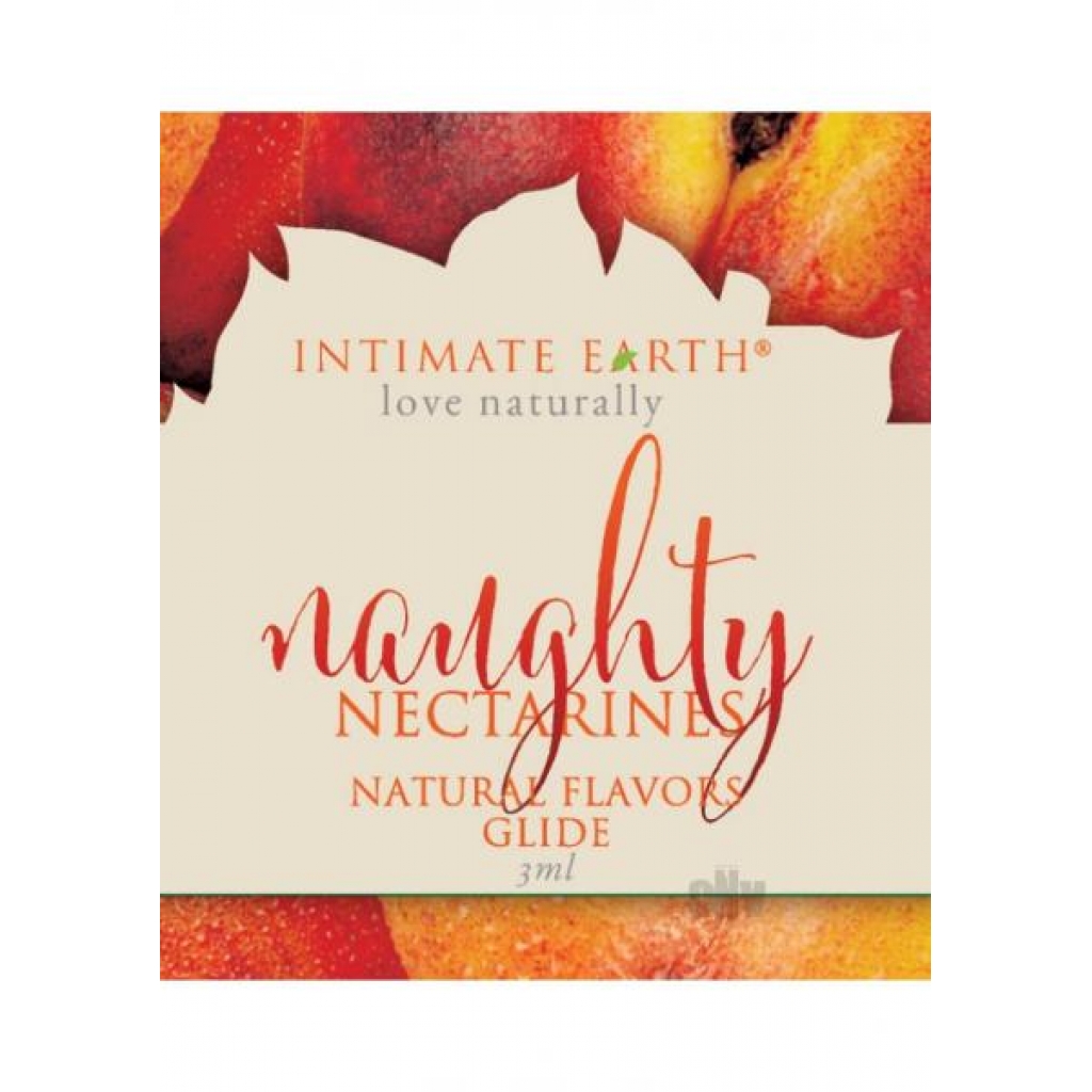 Intimate Earth Naughty Nectarines Glide Foil Pack .10oz - Lubricants