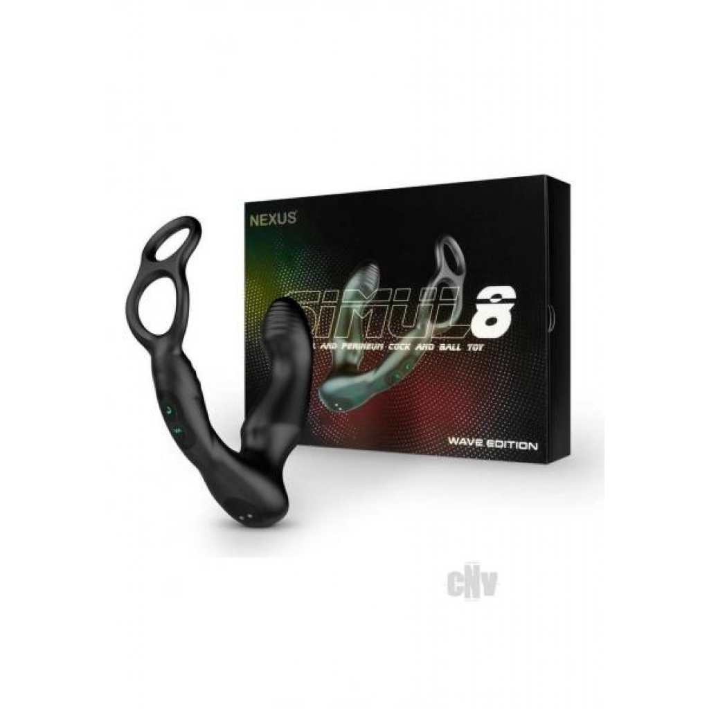 Nexus Simul8 Wave Ed Black - Prostate Massagers