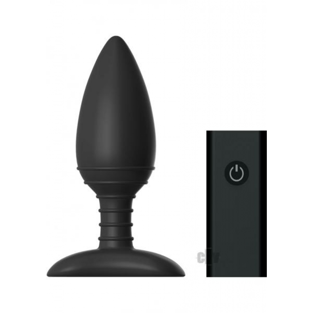 Nexus Ace Remote Control Vibe Plug Medium Black - Anal Plugs