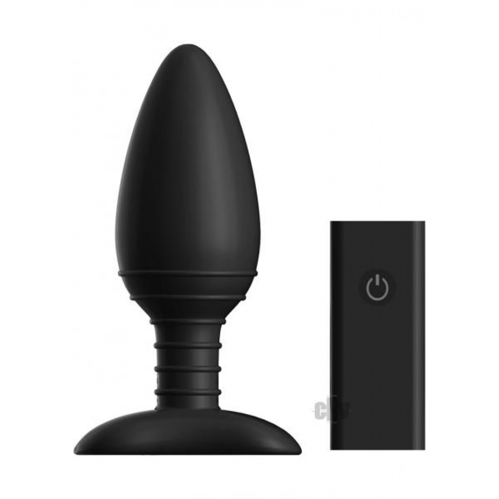 Nexus Ace Remote Control Vibe Plug Small Black - Anal Plugs