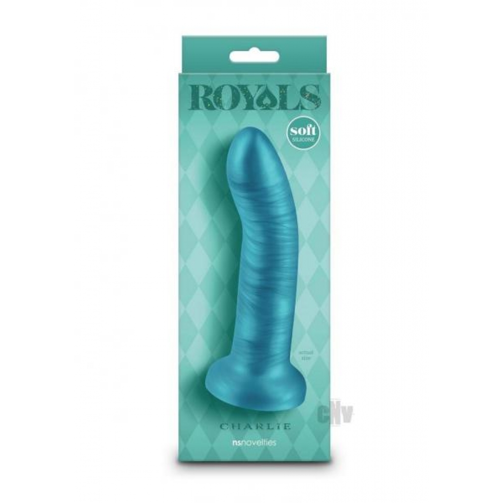 Royals Charlie 6 Teal - Realistic Dildos & Dongs