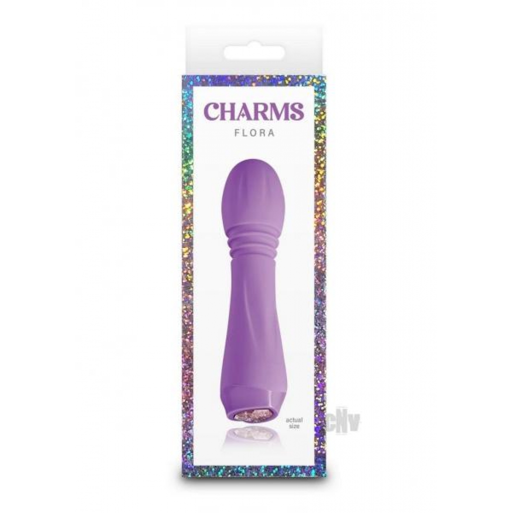 Charms Flora - Purple