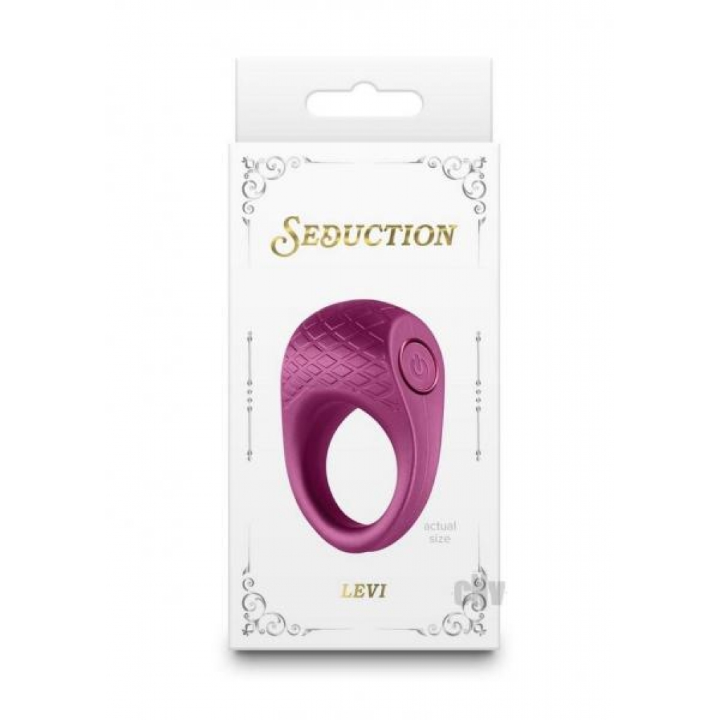 Seduction Levi Red - Couples Penis Rings