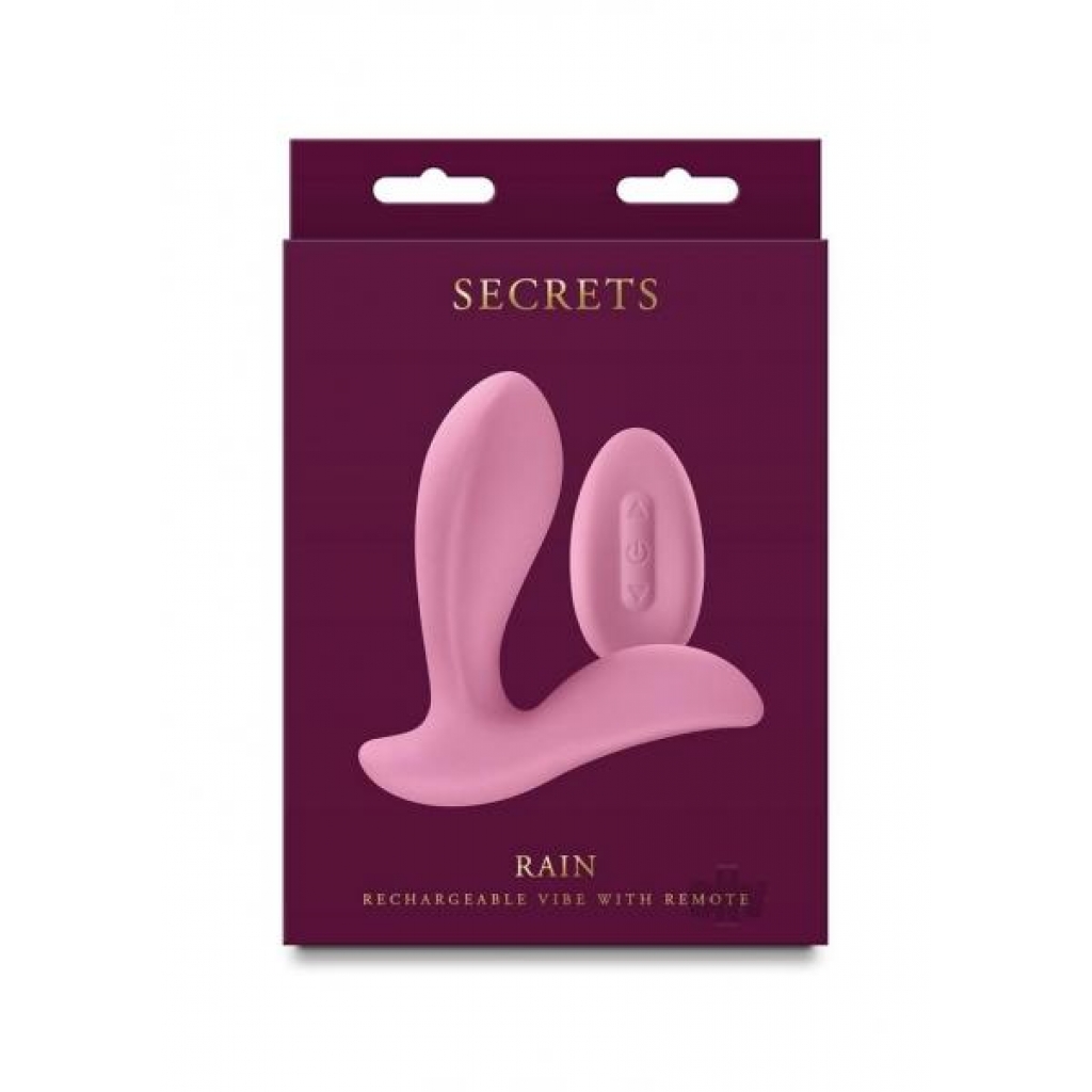 Secrets Rain Pink - G-Spot Vibrators Clit Stimulators