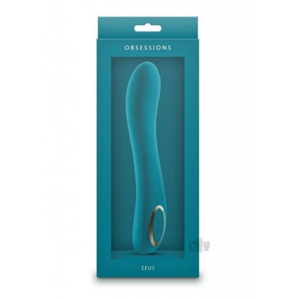 Obsessions Zeus Teal Vibrator