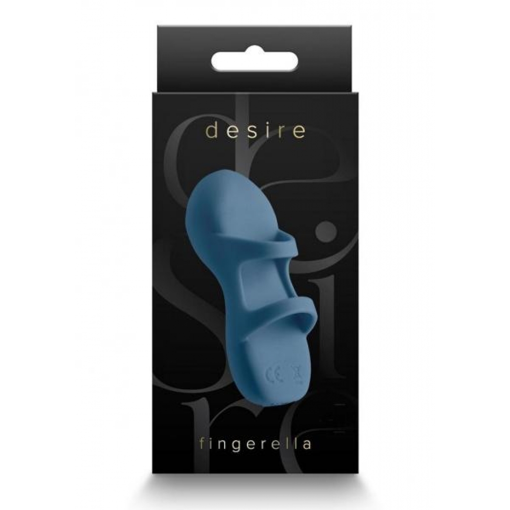 Desire Fingerella Teal - Finger Vibrators