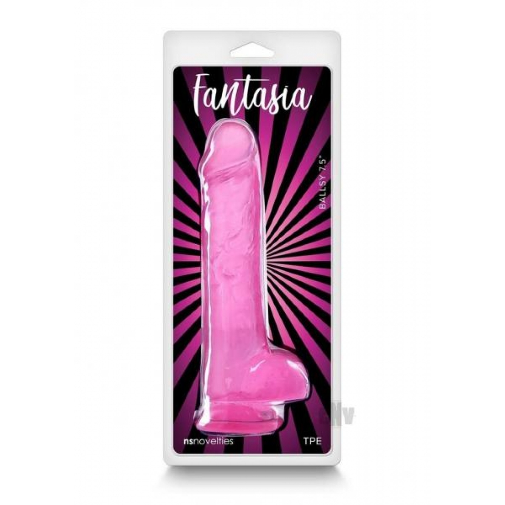 Fantasia Ballsy 7.5 Pink - Realistic Dildos & Dongs