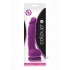 Colours Dual Density 5 inches Purple Dildo - Realistic Dildos & Dongs