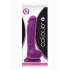 Colours Dual Density 8 inches Purple Dildo - Realistic Dildos & Dongs