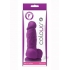 Colours Pleasures 4 inches Dildo Purple - Realistic Dildos & Dongs