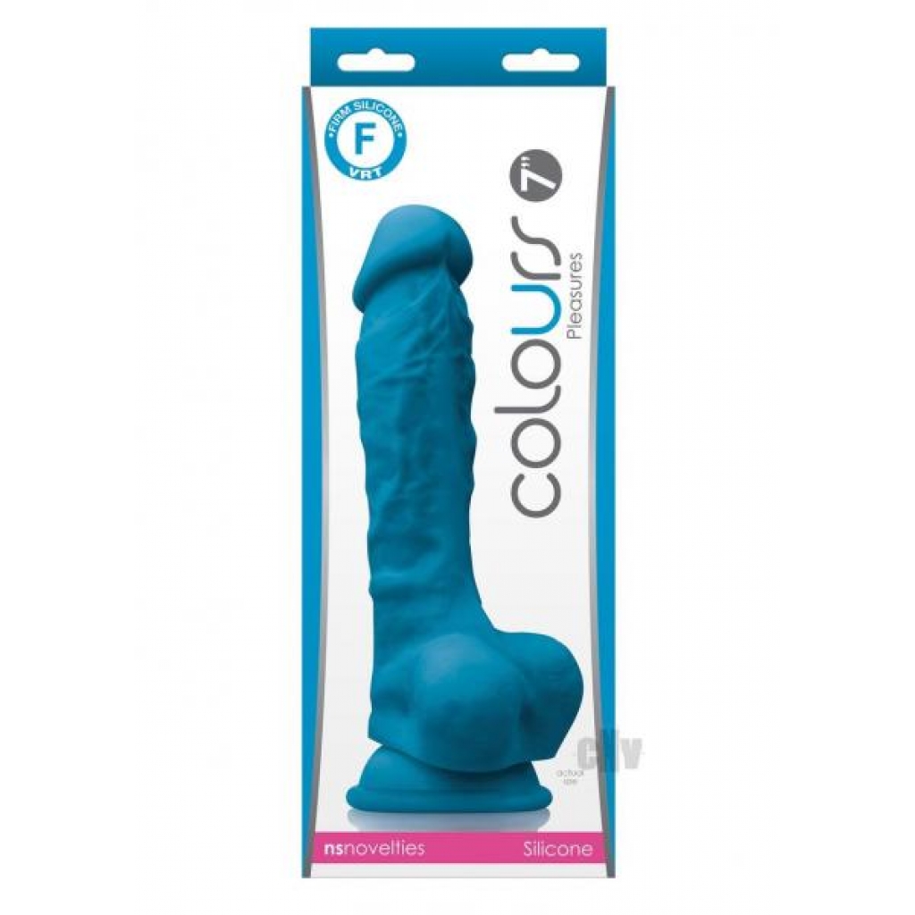 Colours Pleasures Dong 7 Blue - Realistic Dildos & Dongs