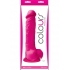 Colours Pleasures 8 inches Silicone Dildo - Pink - Realistic Dildos & Dongs