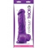 Colours Pleasures Dong Thick 8 inches Purple - Realistic Dildos & Dongs