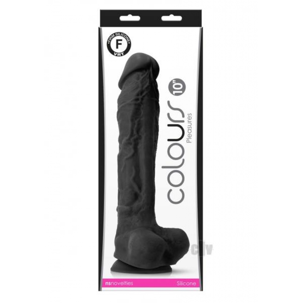 Colours Pleasures Dildo 10 Black - Huge Dildos