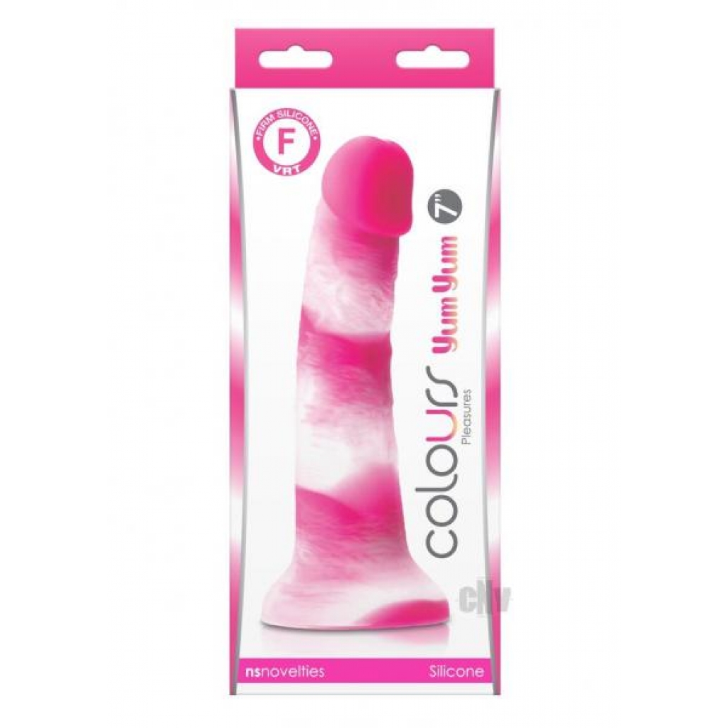 Colours Pleasures Yum Yum 7 Pink - Realistic Dildos & Dongs