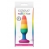 Colours Pride Edition Pleasure Plug Small Rainbow - Anal Plugs