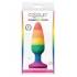 Colours Pride Edition Pleasure Plug Medium Rainbow - Anal Plugs