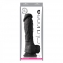 Coloursoft 8 inches Soft Dildo Black - Realistic Dildos & Dongs